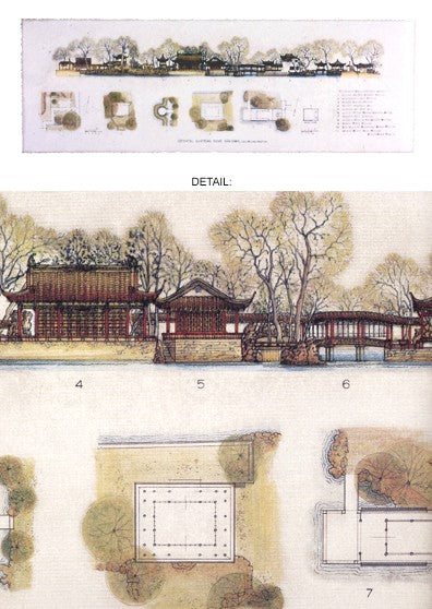 Oriental Gardens by Roger Vilar | 11 1/4 x 32 Fine Art Print