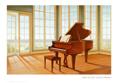 Coastal Harmony by Daniel Pollera | 24 1/8 x 34 1/8 Fine Art Print