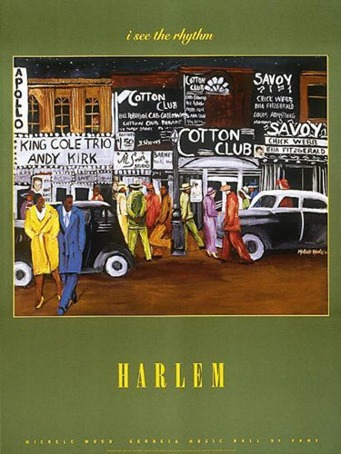 Harlem by Michele Wood | 31 1/2 x 23 5/8 Fine Art Print