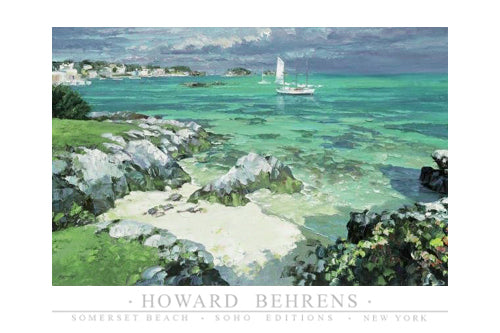 Somerset Beach by Howard Behrens | 24 x 36 Fine Art Print
