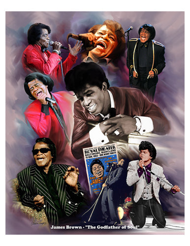 James Brown: The Godfather of Soul by Wishum Gregory