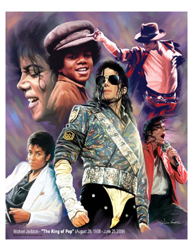 Michael Jackson – The King of Pop by Wishum Gregory