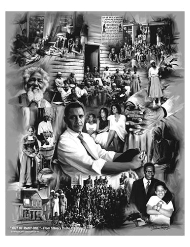 Out of Many One: From Slavery to the Presidency by Wishum Gregory