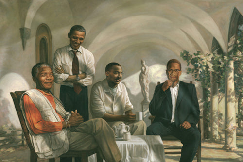 Framed Art The Pioneers 24 x 36
