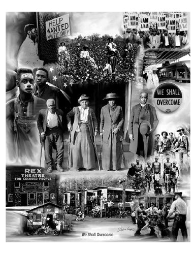 We Shall Overcome by Wishum Gregory | 11 x 8 ½ Fine Art Print