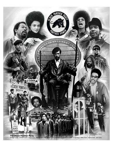 The Black Panther Party by Wishum Gregory | 11 x 8 ½ Fine Art Print