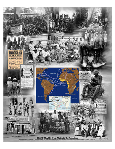 Slave Trade: From Africa to the Americas by Wishum Gregory