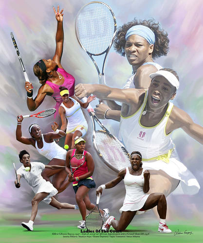 Framed Art Ladies of the Court by Wishum Gregory | 24 x 20