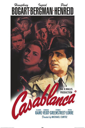 Framed Art Casablanca (Color) 36 x 24