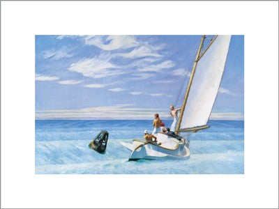 Ground Swell by Edward Hopper | 11 3/4 x 15 3/4 Fine Art Print