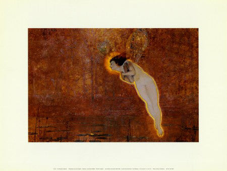 Iris (Her Autumnal Errand – Third Reading) by John Atkinson Grimshaw