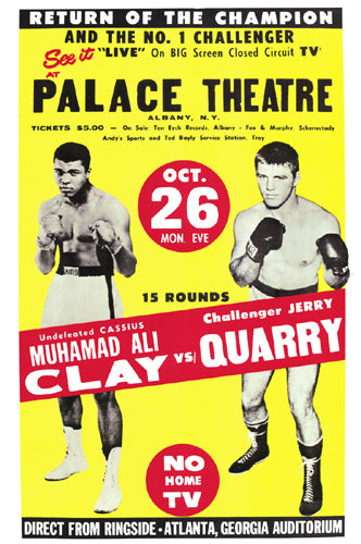 Muhammad Ali vs. Jerry Quarry, 1970 Wall Art | 18 1/8 x 12 Fine Art Print