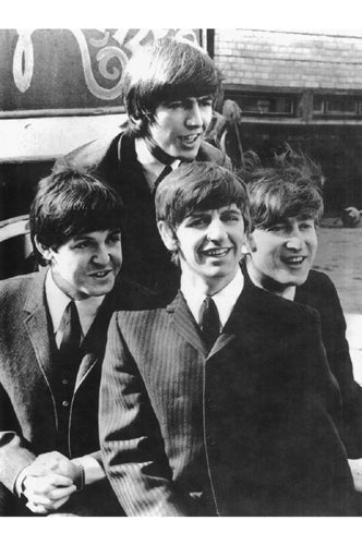 Framed Art The Beatles: A Hard Day's Night, 1964 18 1/8 x 12