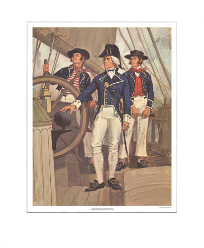 Framed Art The Royal Navy (War of 1812) by Tom McNeely | 20 x 16