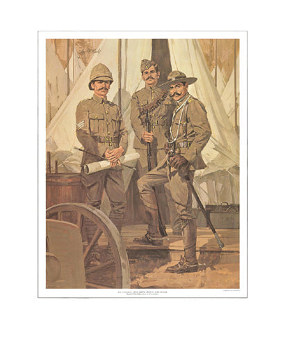 Framed Art The Canadian Army (South African War 1899-1900) by Tom McNeely