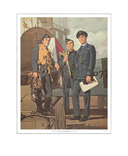 Framed Art The Royal Canadian Air Force (WWII 1939-1945) by Tom McNeely