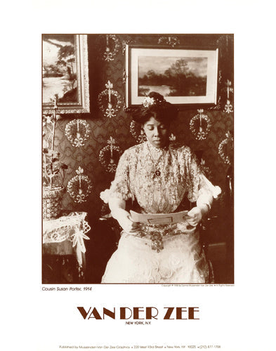 Framed Art Cousin Susan Porter, 1914 by James Van Der Zee | 14 x 11
