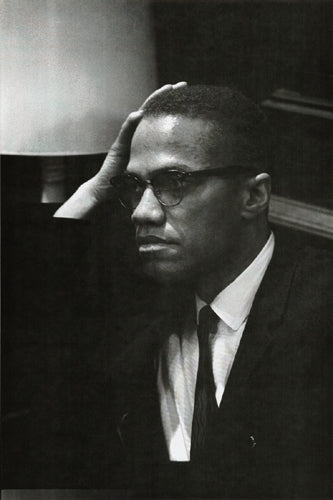 Framed Art Washington DC, March 26, 1964 (Malcolm X) 18 x 12