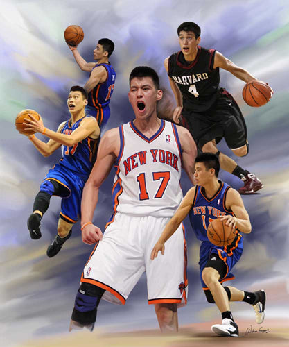 Framed Art Linsanity by Wishum Gregory | 24 x 20