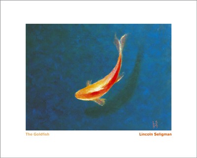Goldfish by Lincoln Seligman | 15 3/4 x 19 3/4 Fine Art Print