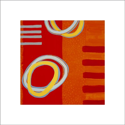 Russian Rings by Lee Crew | 15 3/4 x 15 3/4 Fine Art Print