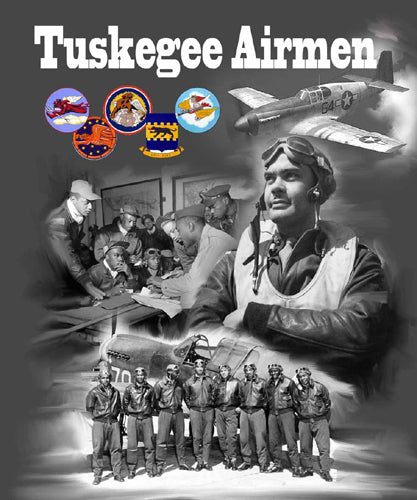 Framed Art Tuskegee Airmen 24 x 20