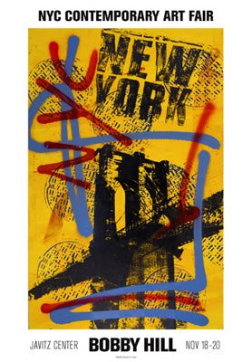 NYC Yellow II by Bobby Hill | 20 x 13 7/8 Fine Art Print