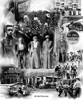 Framed Art We Shall Overcome by Wishum Gregory | 24 x 20