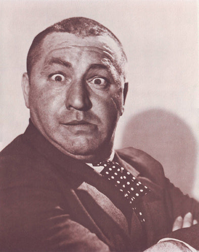 Framed Art The Three Stooges: Curley 14 x 11