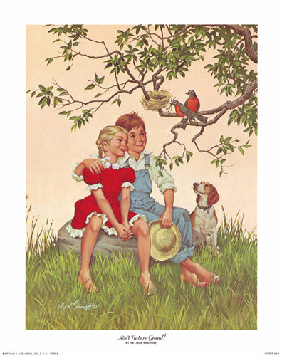 Ain't Nature Grand! by Arthur Sarnoff | 14 x 11 Fine Art Print