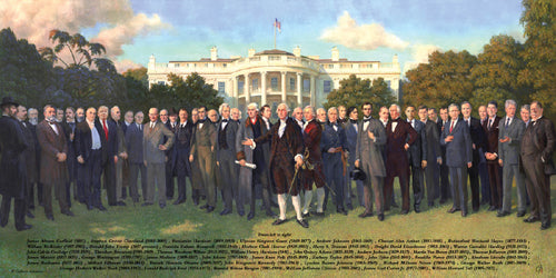 The Presidents (medium) by Carl Braude | 12 x 24 Fine Art Print