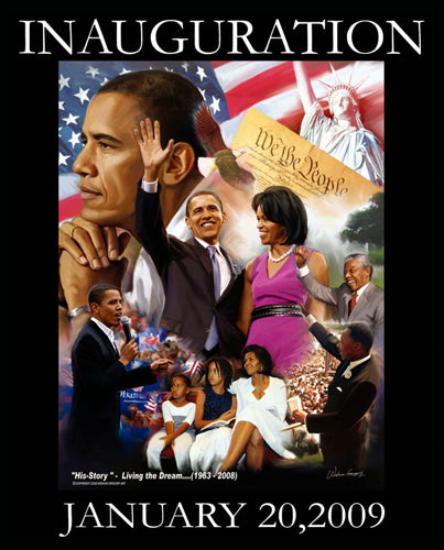 Obama Inauguration: Living the Dream by Wishum Gregory