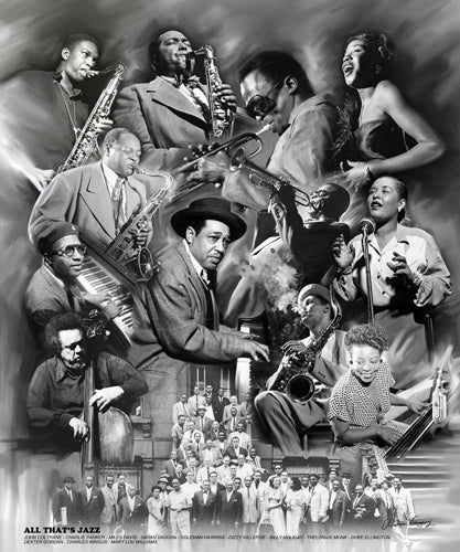 All That’s Jazz by Wishum Gregory | 24 x 20 Fine Art Print