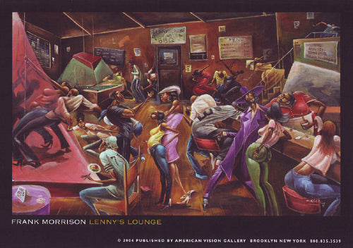 Framed Art Lenny's Lounge by Frank Morrison | 5 x 7
