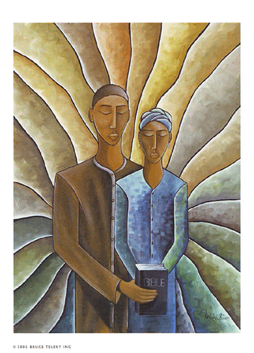 Spiritual Bonding by Nathaniel Barnes | 7 1/4 x 5 1/4 Fine Art Print