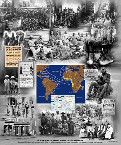 Slave Trade: From Africa to the Americas by Wishum Gregory