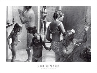 Showering After the Sun by Martine Franck | 23 5/8 x 31 1/2 Fine Art Print