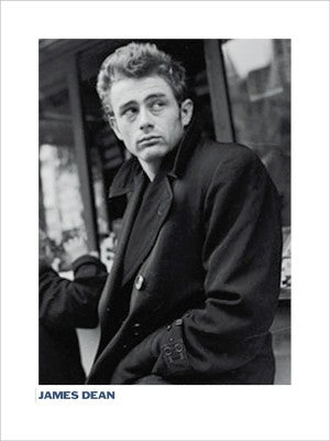 James Dean (Coat) by Roy Schatt | 31 1/2 x 23 5/8 Fine Art Print