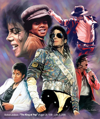 Michael Jackson - The King of Pop by Wishum Gregory