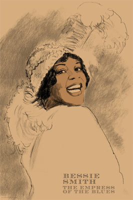 Bessie Smith by Clifford Faust | 18 x 12 Fine Art Print