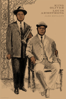 Louis and Joe by Clifford Faust | 18 x 12 Fine Art Print