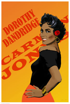 Dorothy Dandridge by Clifford Faust | 18 x 12 Fine Art Print