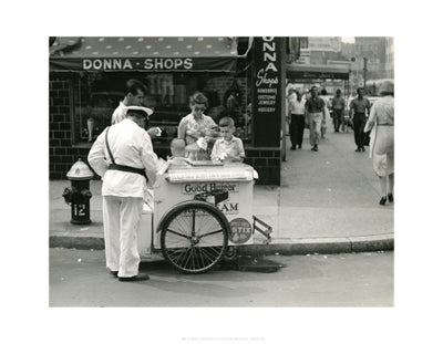 Good Humor Ice Cream Man by Nat Norman | 14 x 18 Fine Art Print