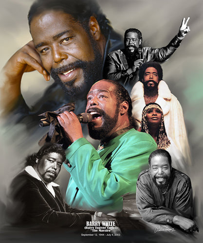 Barry White: The Maestro by Wishum Gregory | 11 x 8 ½ Fine Art Print