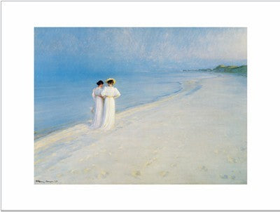 Summer Afternoon on Skagen Beach by Peter Severin Kroyer