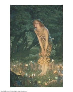 Midsummer Eve by Edward Robert Hughes | 30 x 24 Fine Art Print