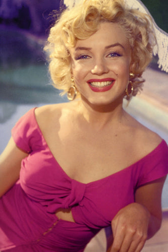 Framed Art Marilyn Monroe: Pink Dress (Niagara) 18 x 12