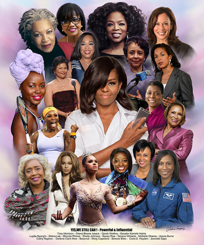 Framed Art Yes, We Still Can: Powerful & Influential by Wishum Gregory