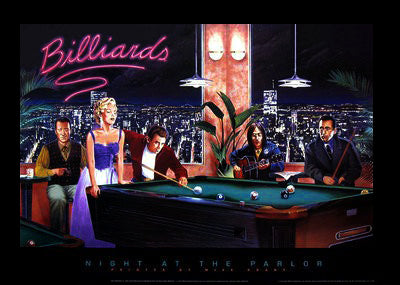 Night at the Parlor by Mike Grant | 24 x 36 Fine Art Print