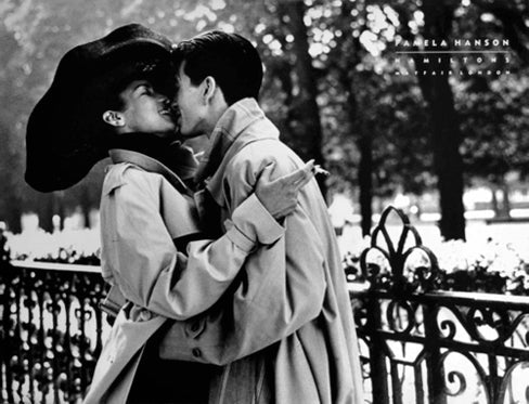 Framed Art Veronica and Alex, Paris, 1984 by Pamela Hanson | 23 5/8 x 31 ½ Art...